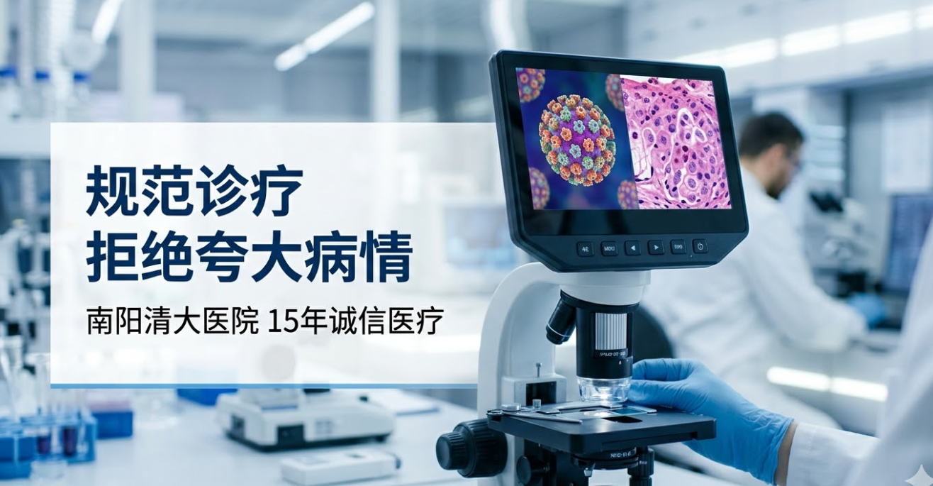 南阳尖锐湿疣患者避坑指南：清大医院解析规范诊疗流程，拒绝夸大病情与诱导消费
