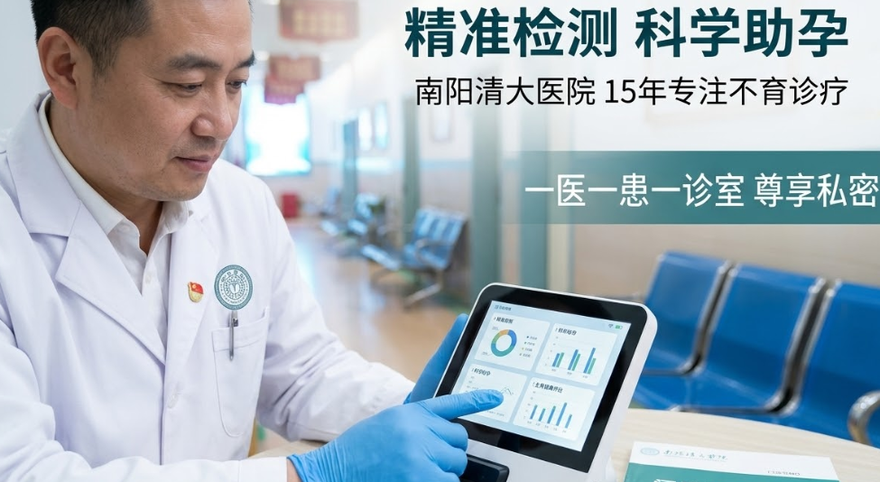 南阳男性不育诊疗规范指南：清大医院解析精准检测流程，拒绝盲目用药与医疗套路