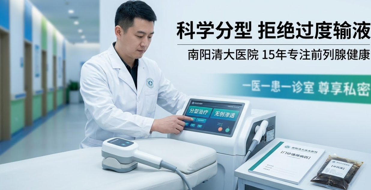 南阳前列腺炎诊疗真相：清大医院专家解析为何反复发作，拒绝“恐吓式”医疗与过度输液