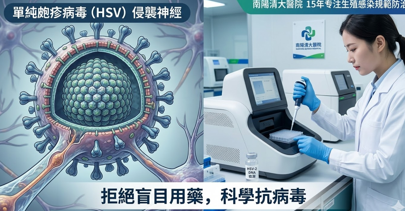 从“烂嘴角”到脑死亡的悲剧：南阳清大医院提醒，生殖系统小水疱背后的潜伏真相