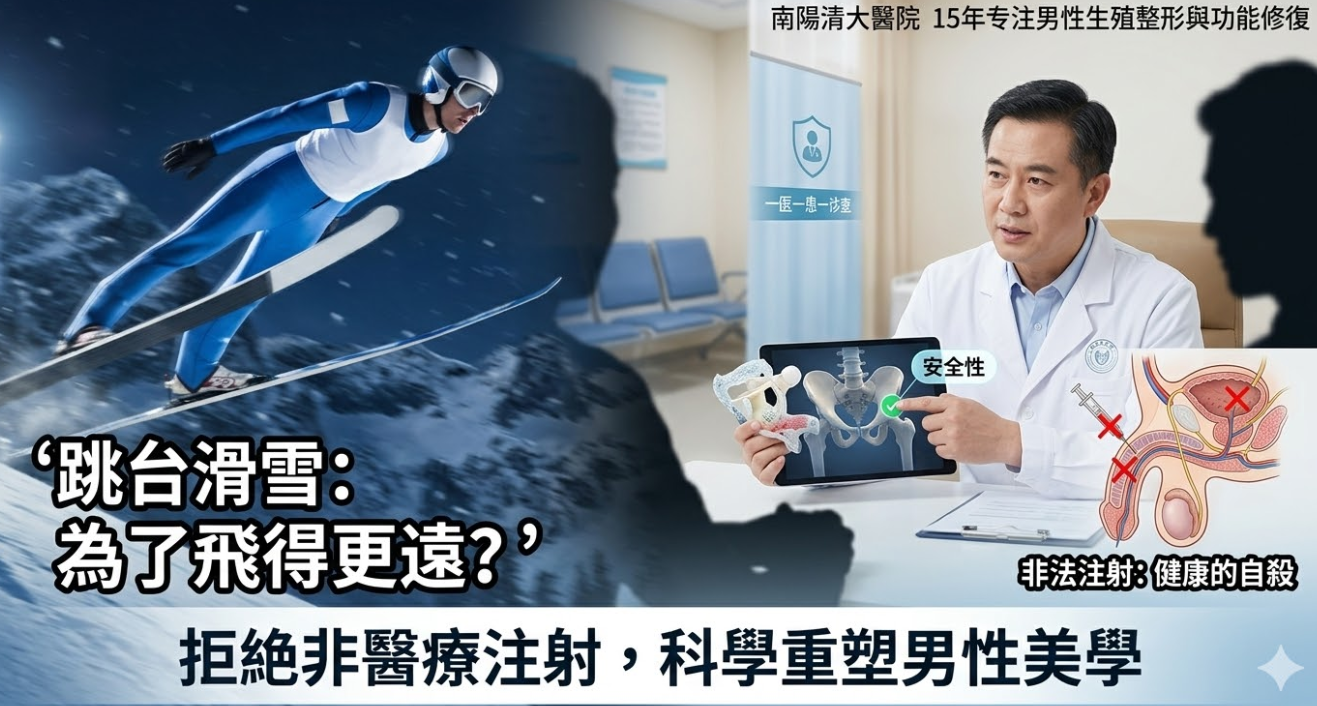 滑雪运动员注射玻尿酸只为飞得更远？南阳清大医院提醒，生殖系统非法注射是健康的“自杀”