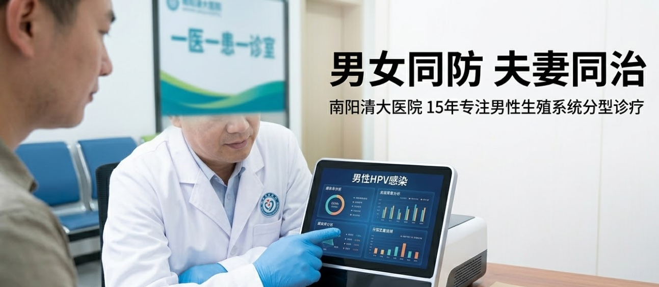 男性 HPV 感染现状述评：南阳清大医院专家呼吁打破“性别误区”，守护家庭健康防线