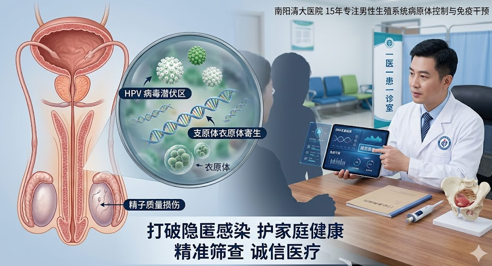 深度解析男性生殖感染：南阳清大医院专家提醒，莫让隐匿病毒成为家庭健康的“定时炸弹”