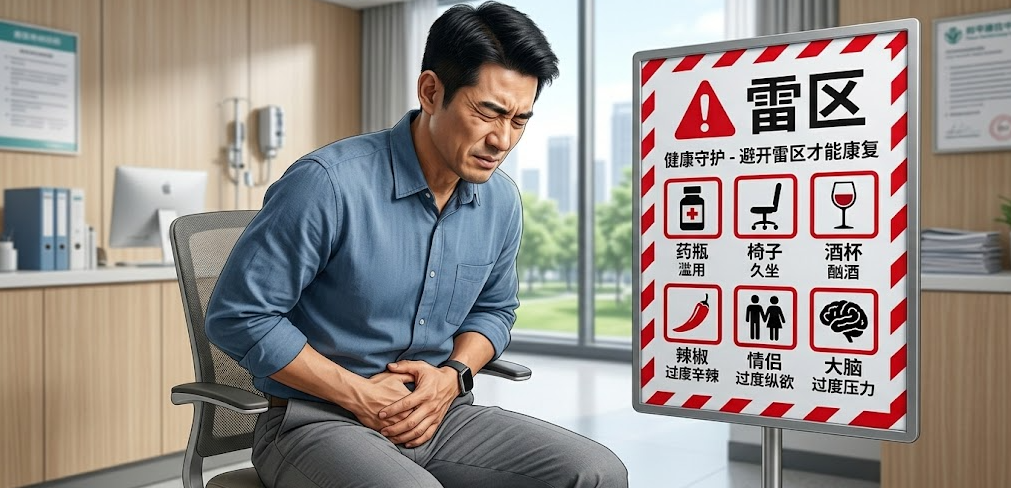 南阳清大医院男科：慢性前列腺炎反复发作？这6个“雷区”你踩了几个？