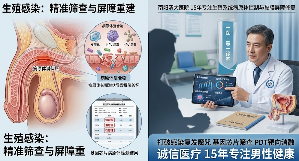 南阳春季“湿热”预警：别让小炎症拖成“男”言之隐，清大专家解析生殖免疫屏障的精准修复