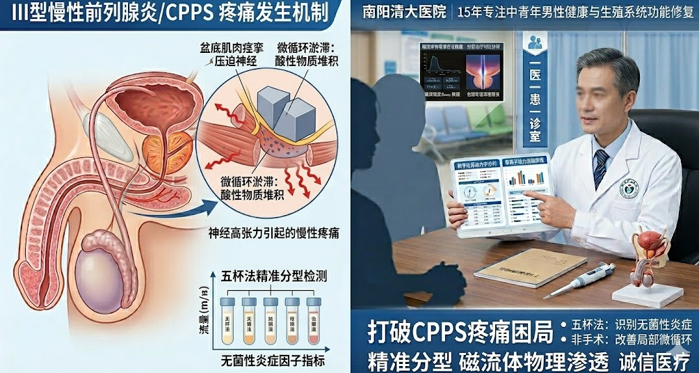 查不出细菌却“隐隐作痛”？南阳清大医院带你识破慢性盆腔疼痛综合征的真相