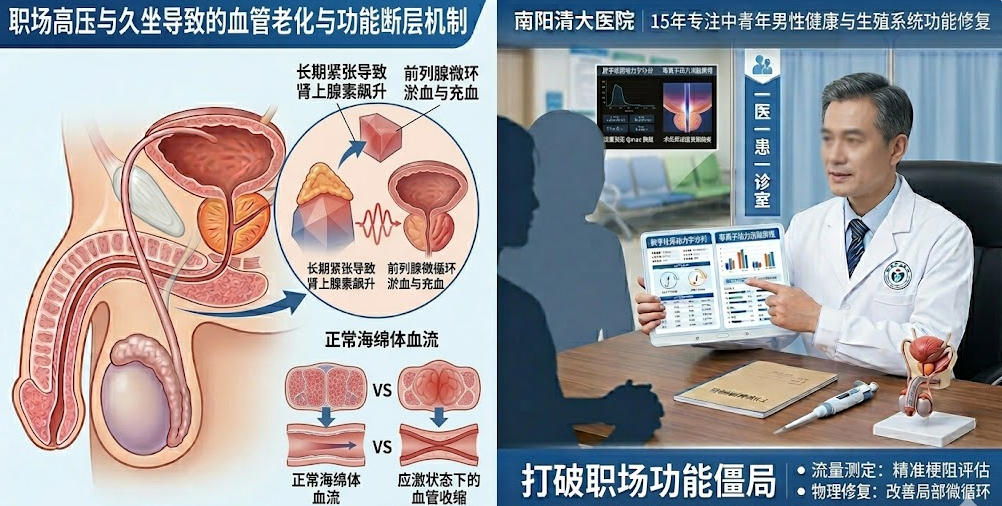 南阳男人的“40岁分水岭”：当事业冲顶遭遇荷尔蒙“断崖”，清大医院15年积淀解析职场背后的隐形“折旧”